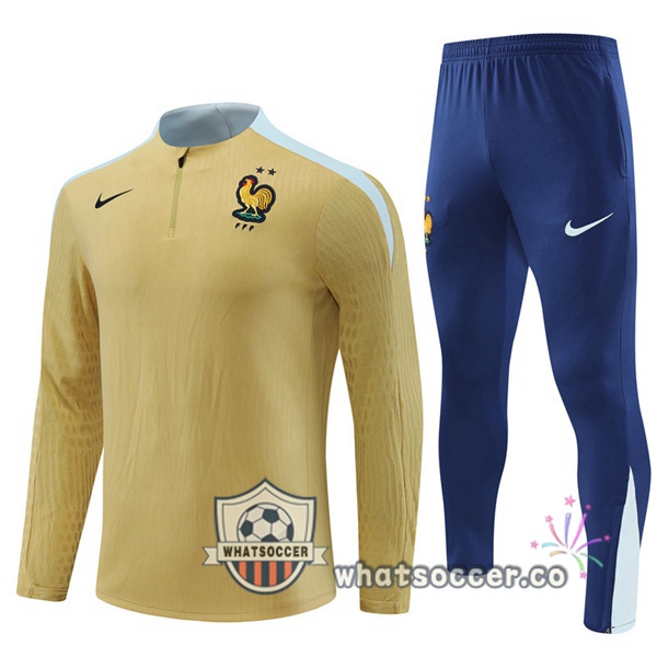 Tracksuit France Yellow 2024-2025