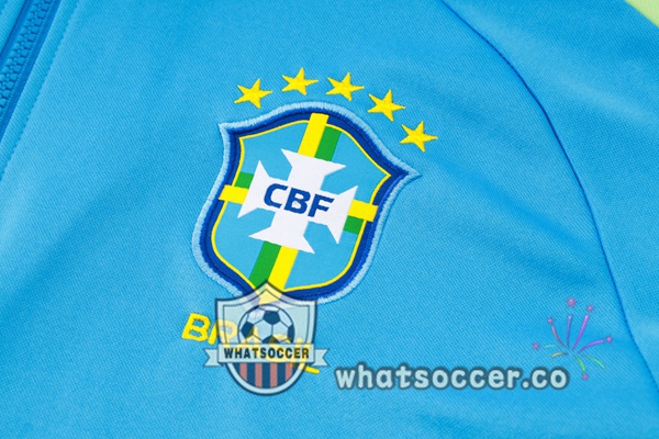 Tracksuit - Hooded Brazil Blue 2024-2025
