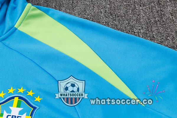 Tracksuit - Hooded Brazil Blue 2024-2025