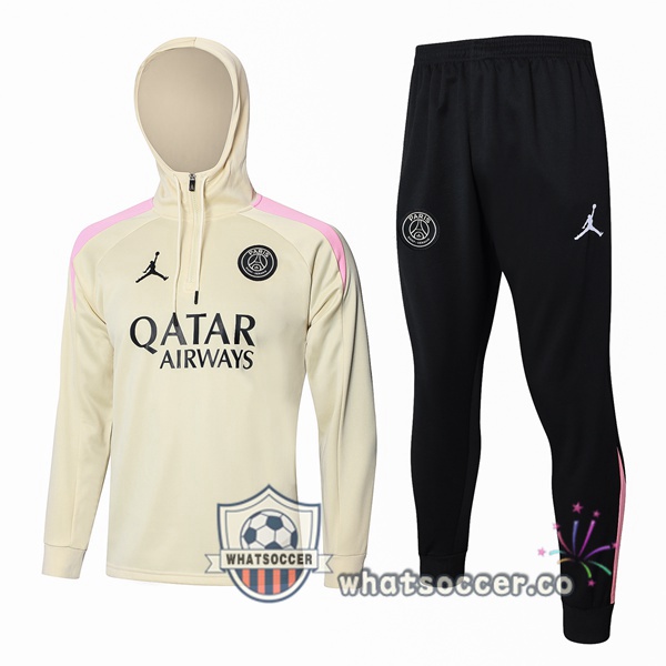 Tracksuit - Hooded JORDAN Paris PSG Yellow 2024-2025
