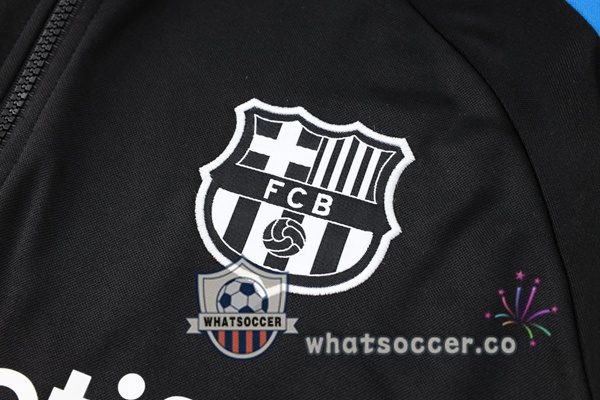 Tracksuit - Hooded FC Barcelona Black 2024-2025