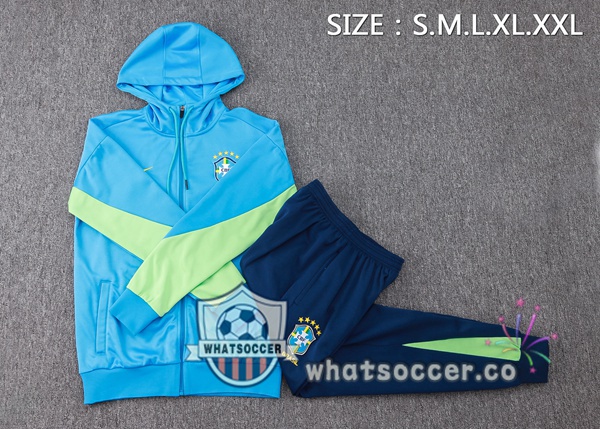 Tracksuit - Windbreaker Brazil Blue 2024-2025