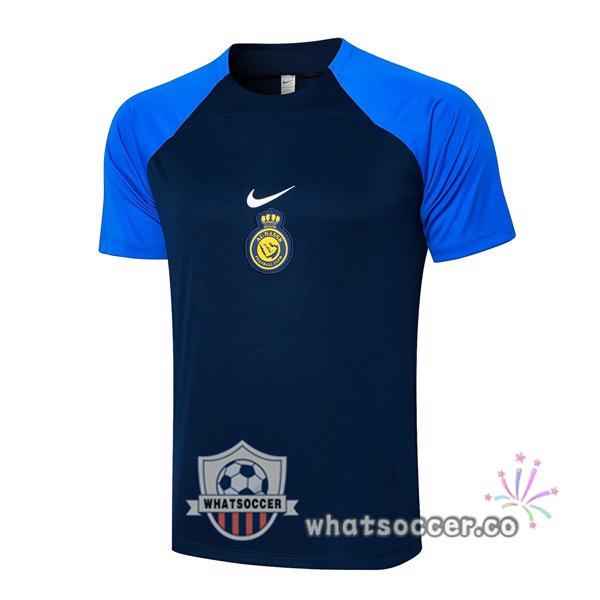 Al-Nassr FC Training T-Shirts Blue Royal 2024-2025