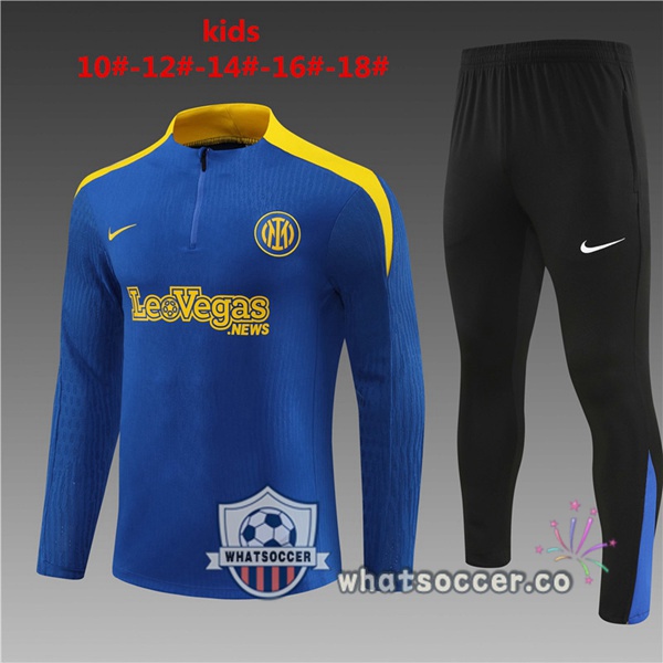Tracksuit Inter Milan Kids Blue 2024-2025