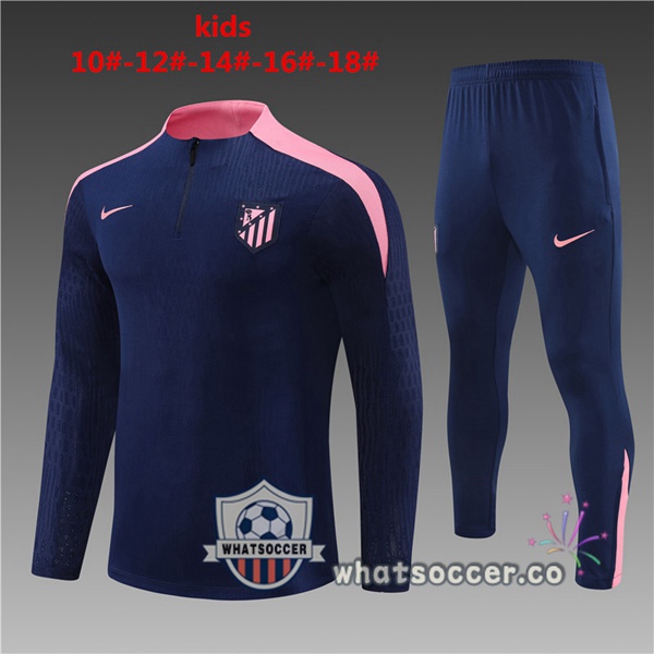 Tracksuit Atletico Madrid Kids Blue Royal 2024-2025
