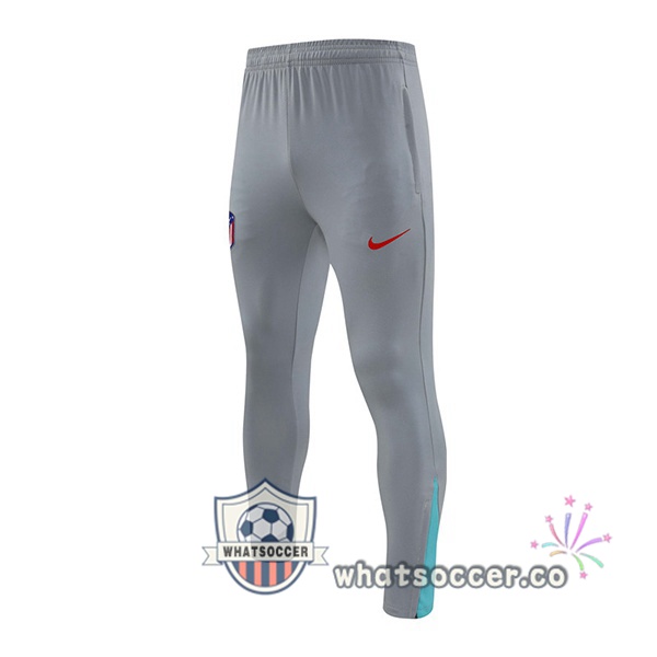 Atletico Madrid Soccer Pants Gray 2024-2025