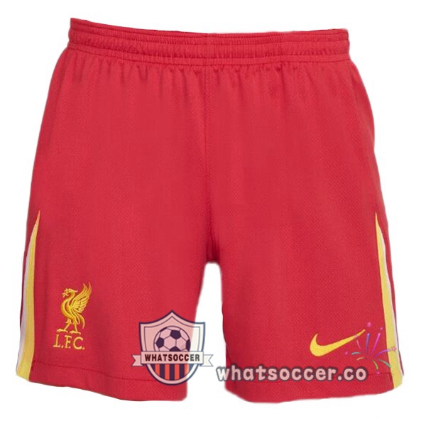 FC Liverpool Home Soccer Shorts Red 2024-2025