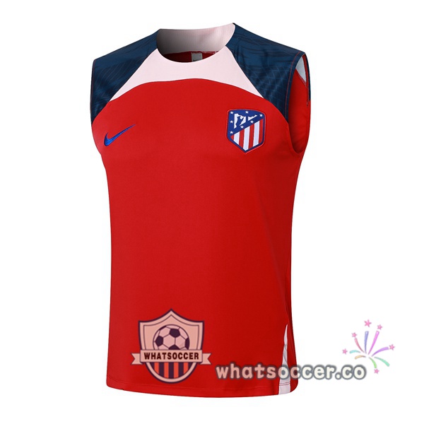 Atletico Madrid Soccer Vest Red 2024-2025