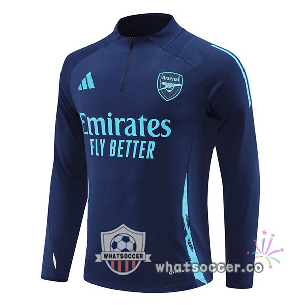 Soccer Sweater Arsenal Blue Royal 2024-2025