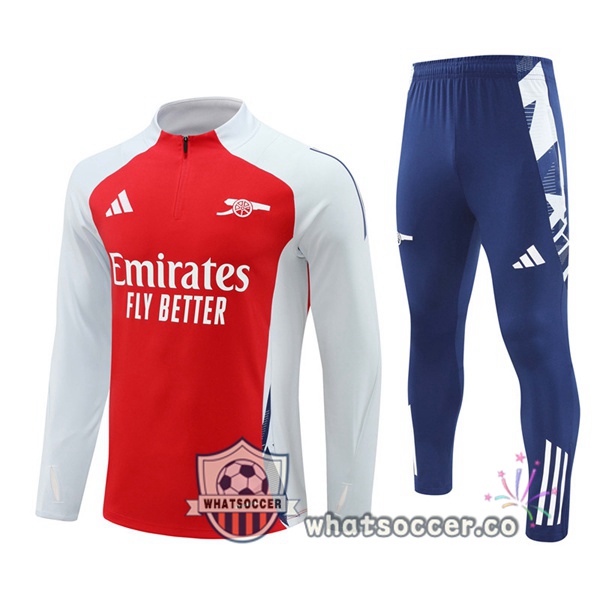 Tracksuit Arsenal Red White 2024-2025
