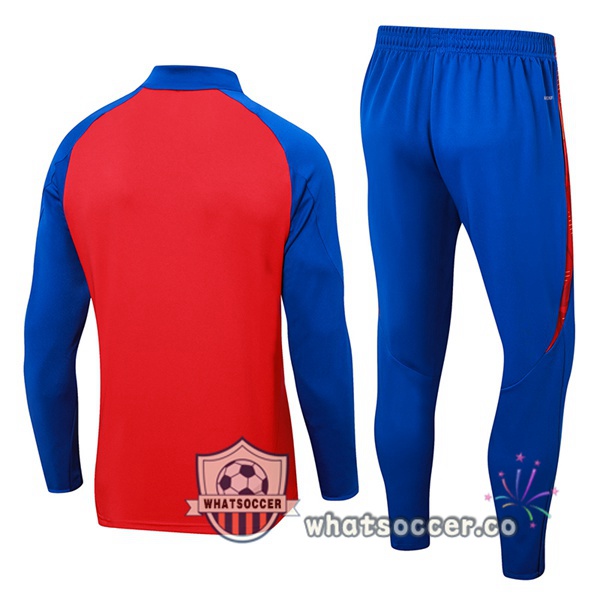 Tracksuit Spain Red Blue 2024-2025