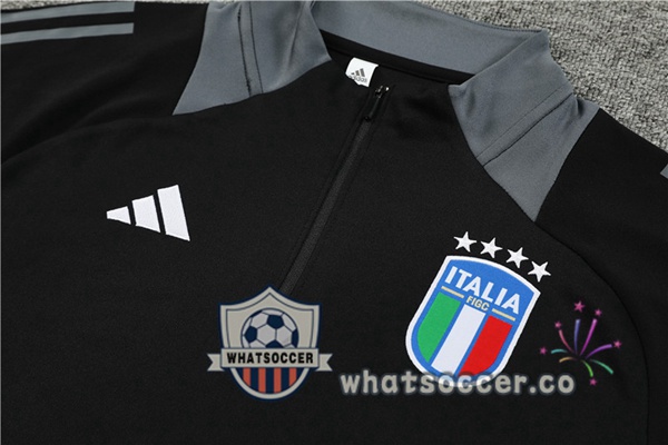 Tracksuit Italy Black 2024-2025