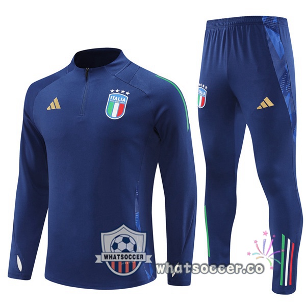 Tracksuit Italy Blue Royal 2024-2025