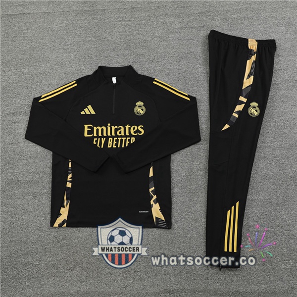 Tracksuit Real Madrid Black 2024-2025