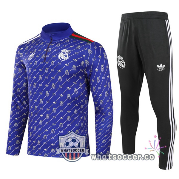 Tracksuit Real Madrid Blue 2024-2025