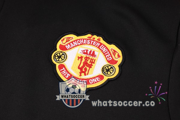 Training Jacket Manchester United Black 2024-2025