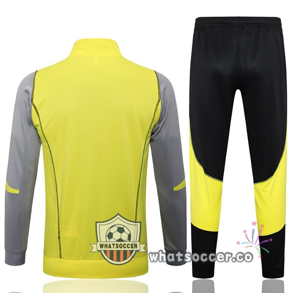 Training Jacket Flamengo Yellow 2024-2025