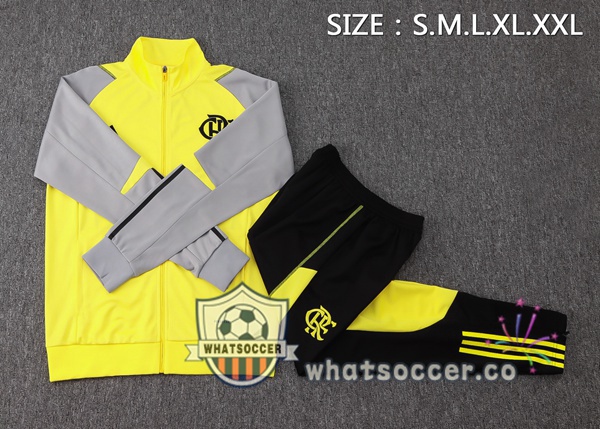 Training Jacket Flamengo Yellow 2024-2025