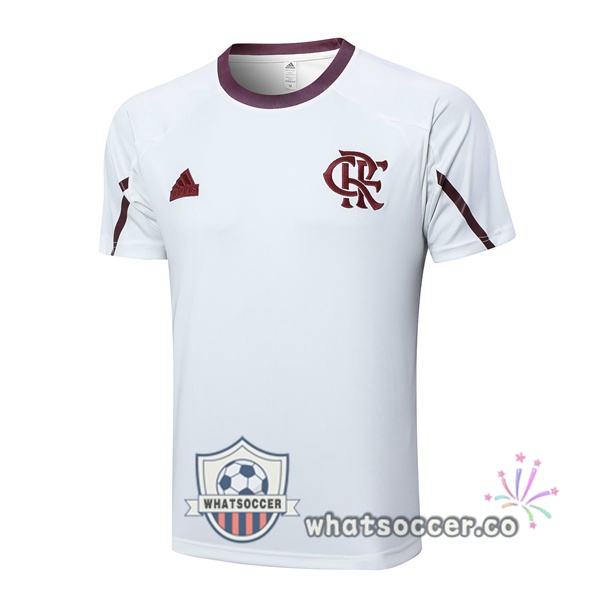 Flamengo Training T-Shirts White 2024-2025