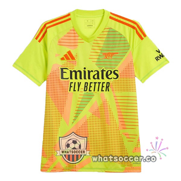 Arsenal Goalkeeper Soccer Jerseys Green 2024-2025