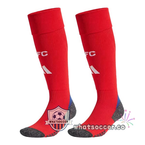 Arsenal Home Soccer Jerseys Red White 2024-2025