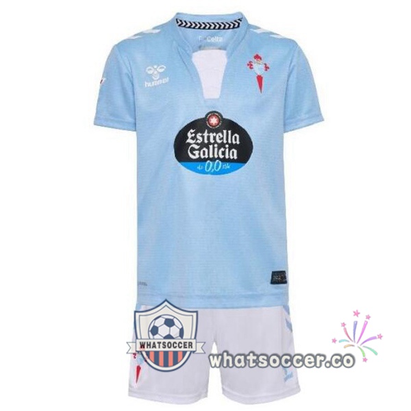 Celta Vigo Kids Home Soccer Jerseys Blue 2024-2025