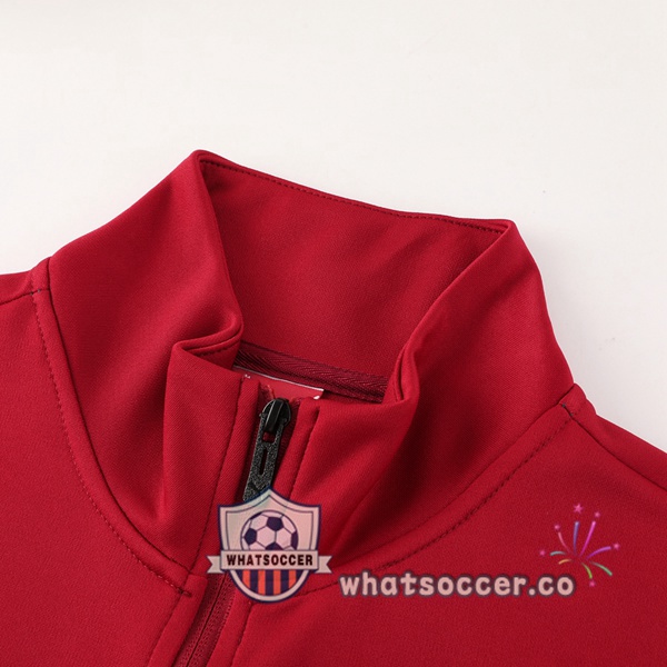 Training Jacket AC Milan Red Gray 2024-2025