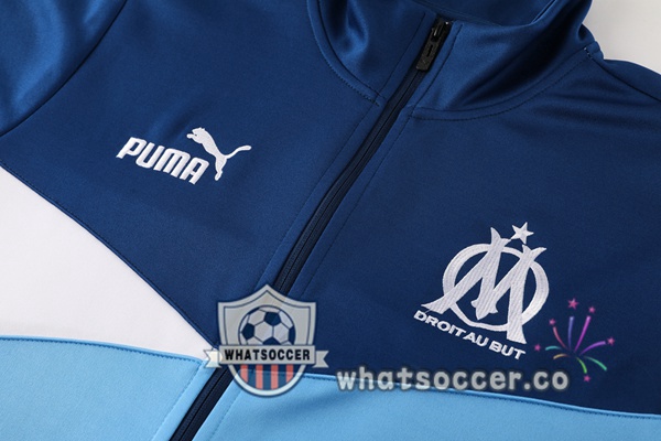 Training Jacket Olympique de Marseille Blue 2024-2025