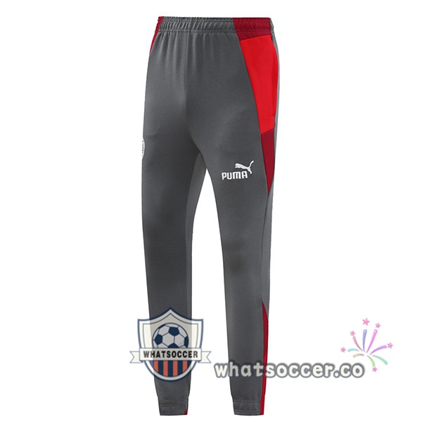 AC Milan Soccer Pants Gray 2024-2025