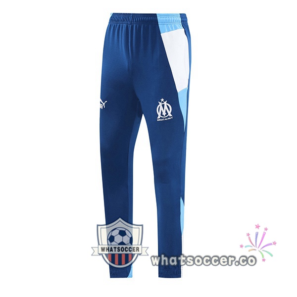 Olympique de Marseille Soccer Pants Blue 2024-2025