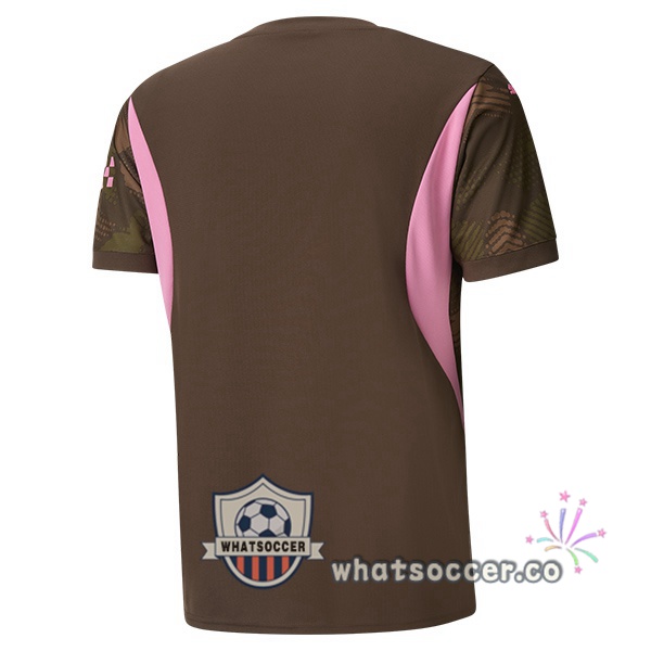 Manchester City Goalkeeper Soccer Jerseys Marron 2024-2025