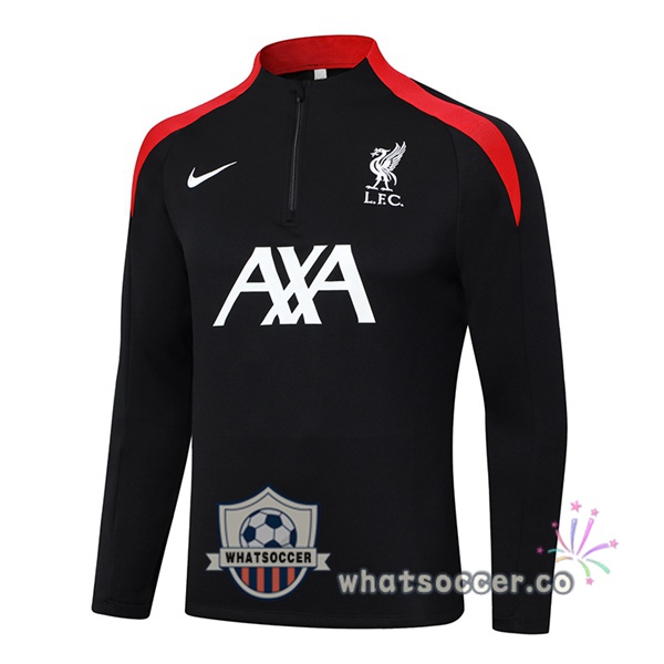 Soccer Sweater FC Liverpool Black 2024-2025