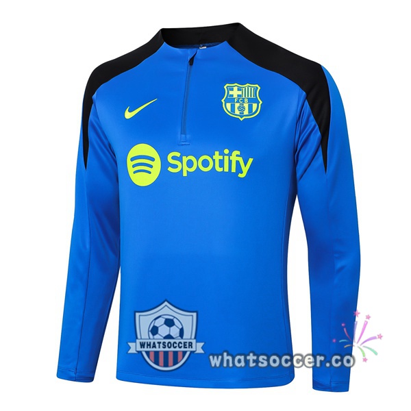 Soccer Sweater FC Barcelona Blue 2024-2025