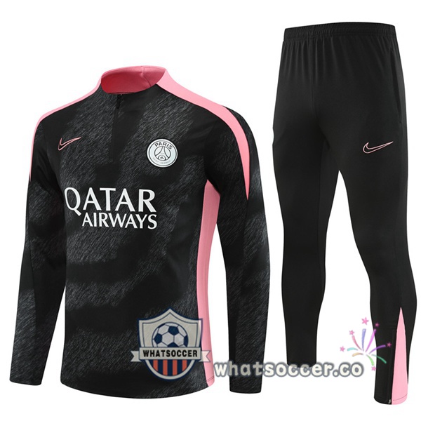 Tracksuit Paris PSG Black 2024-2025