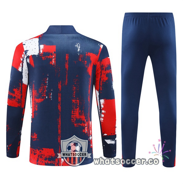 Tracksuit Paris PSG Red Blue 2024-2025