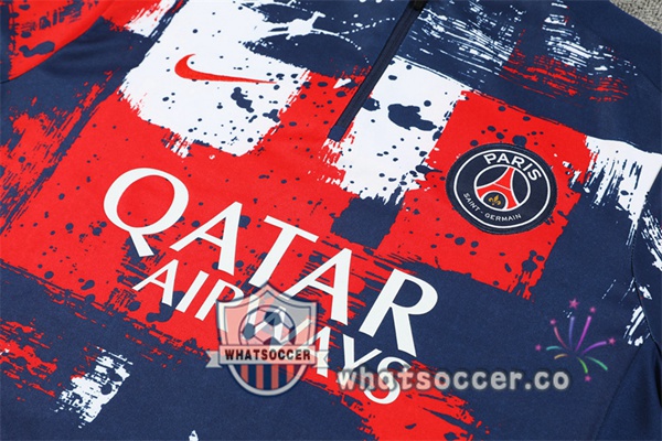 Tracksuit Paris PSG Red Blue 2024-2025
