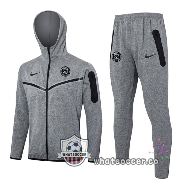Tracksuit - Hooded Paris PSG Gray 2024-2025
