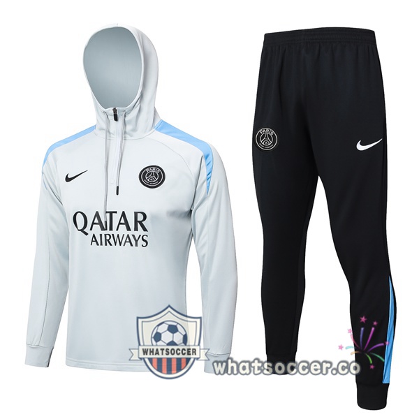 Tracksuit - Hooded Paris PSG White 2024-2025