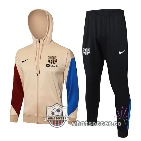 Tracksuit - Hooded FC Barcelona Yellow 2024-2025