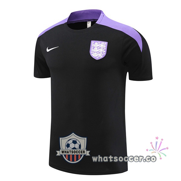 England Training T-Shirts Black 2024-2025
