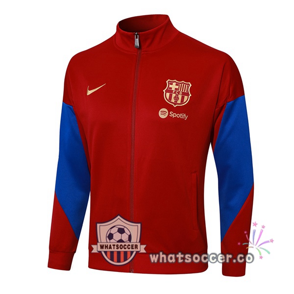 Soccer Jacket FC Barcelona Yellow 2024-2025