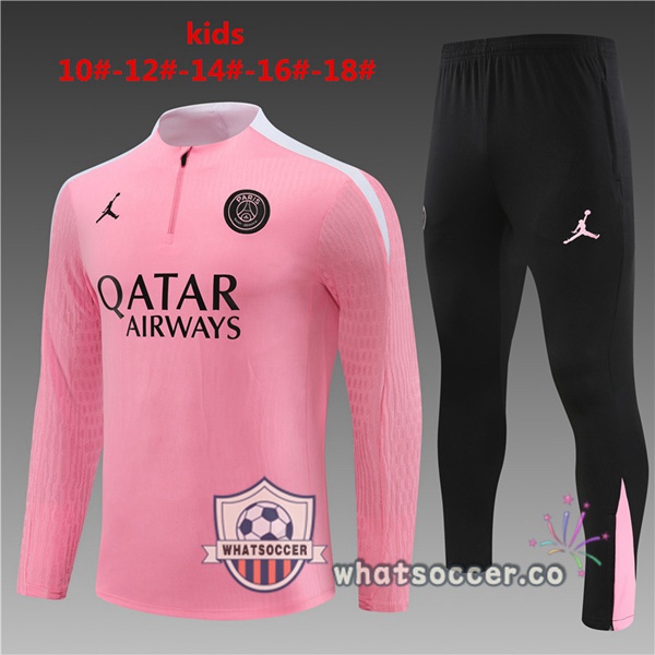 Tracksuit Paris PSG Kids Rose 2024-2025
