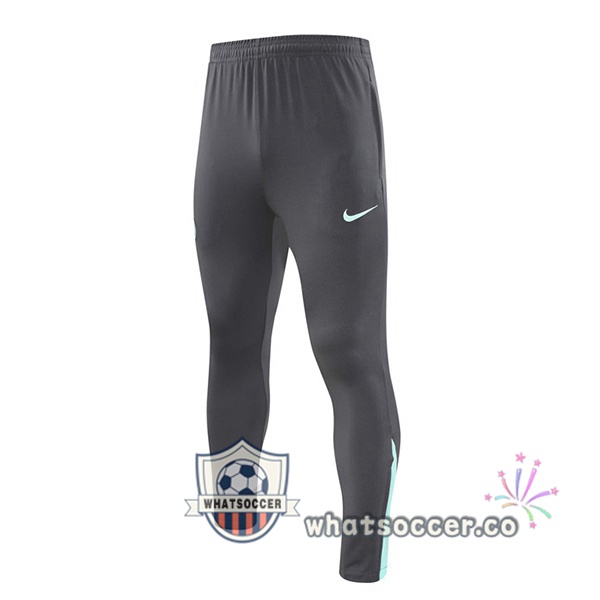 Paris PSG Soccer Pants Gray 2024-2025