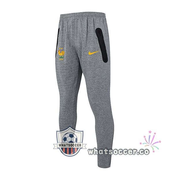 France Soccer Pants Gray 2024-2025