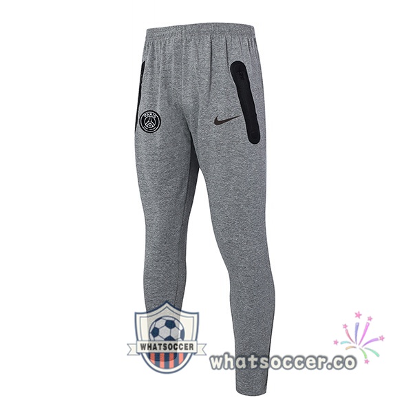Paris PSG Soccer Pants Gray 2024-2025