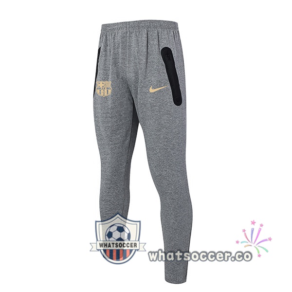 FC Barcelona Soccer Pants Gray 2024-2025