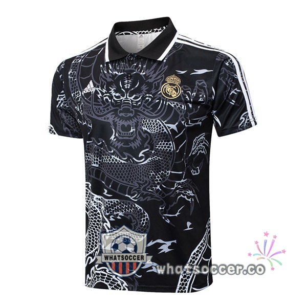 Training Polo Real Madrid Black 2024-2025