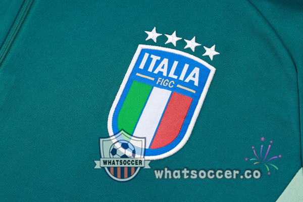 Tracksuit Italy Green 2024-2025