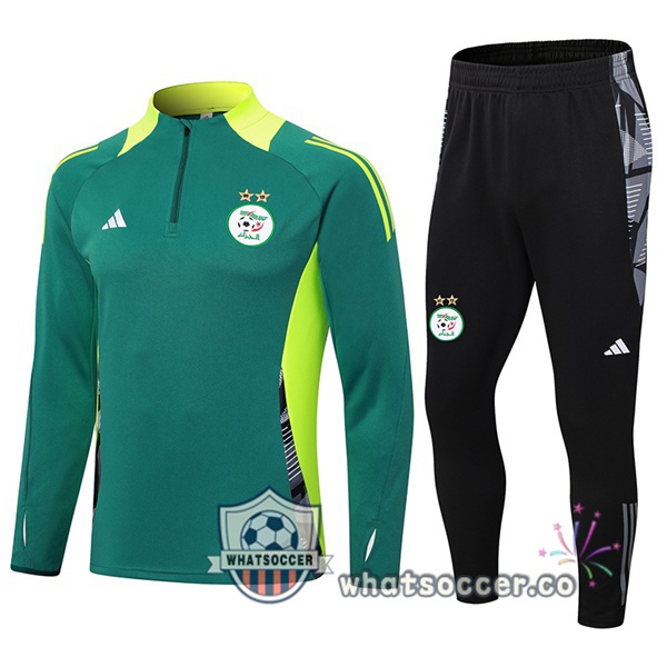 Tracksuit Algeria Green 2024-2025