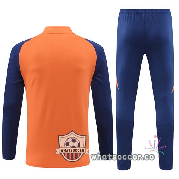 Tracksuit Manchester United Orange 2024-2025